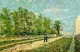Vincent van Gogh Faubourgs de Paris 1887 painting